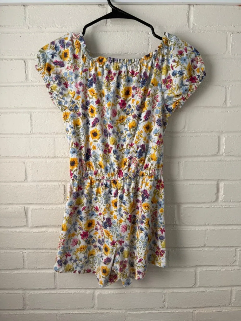 Old Navy | Girls Shorts Romper | Floral | Large 10-12